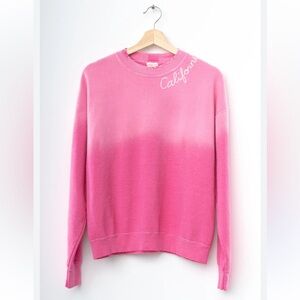 ISBM Vintage Handmade Tie Dye Embroidered‎ California Sweatshirt Medium Large